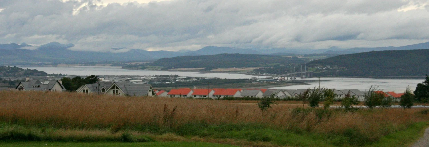 The expanding city of Inverness approaches Culloden Battlefield.