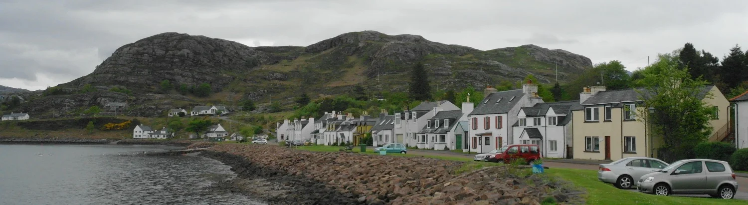 Shieldaig. Ho hum. But you can look for sea eagles here.