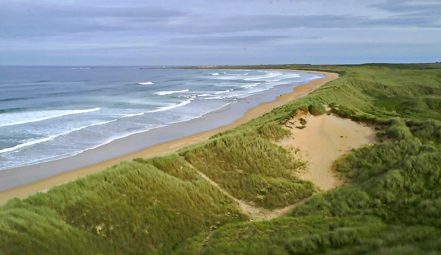 Fraserburgh Beach, near the turning point for the Moray Firth
