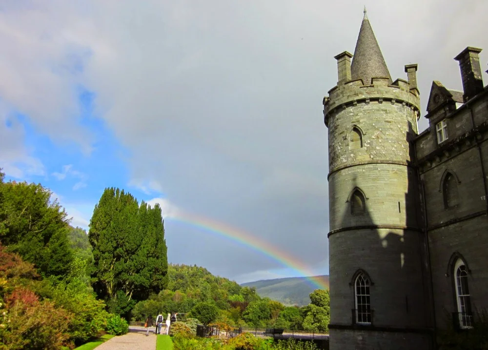 Inveraray Castle, seat of the Dukes of Argyll