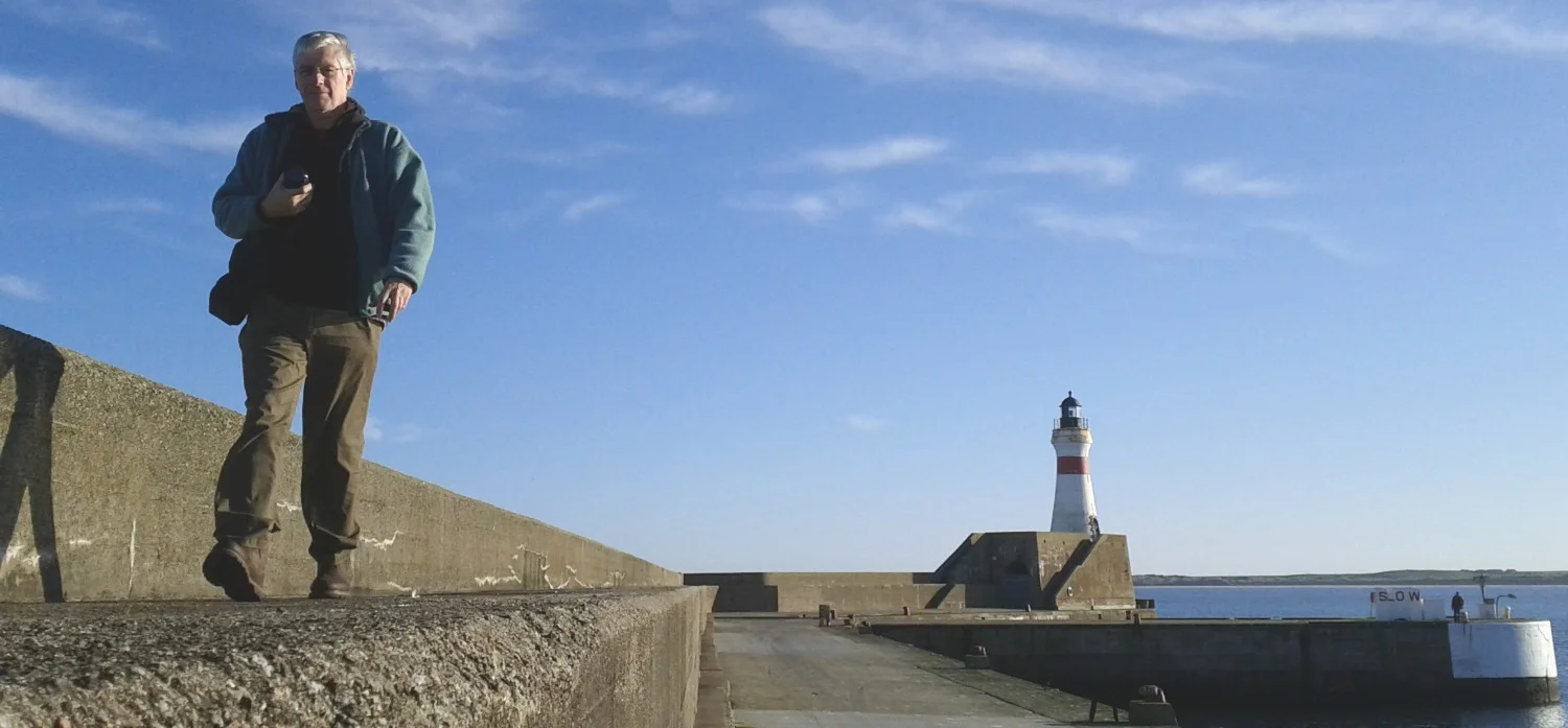 Revisiting old haunts - my birthplace, Fraserburgh, in Scotland's North-East.