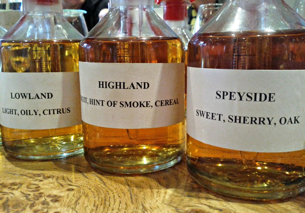 Some of the whisky areas of Scotland - lots to explore