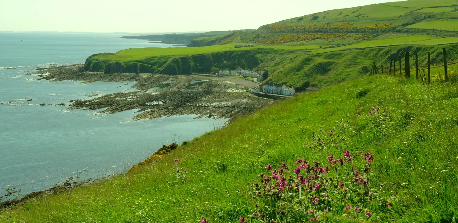You'll miss this one if you just cross the Scottish Border at Berwick-upon-Tweed and keep driving. But this is a good introduction to typical east of Scotland cliff scenery. And you'll get a decent coffee at the fishing town of Eyemouth as well.