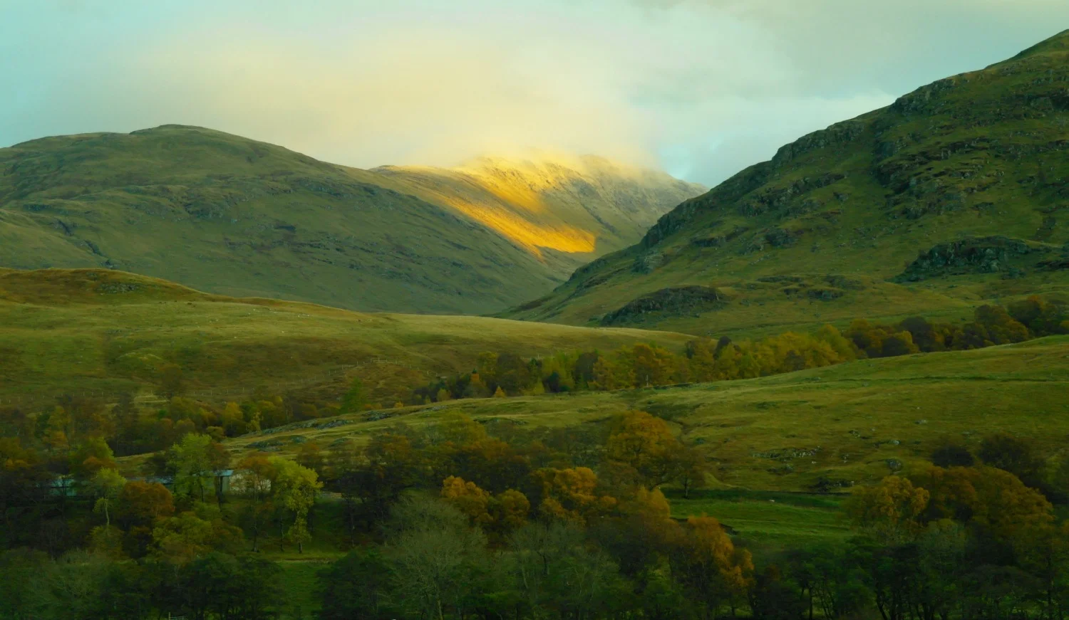 Late afternoon in Glen Lyon