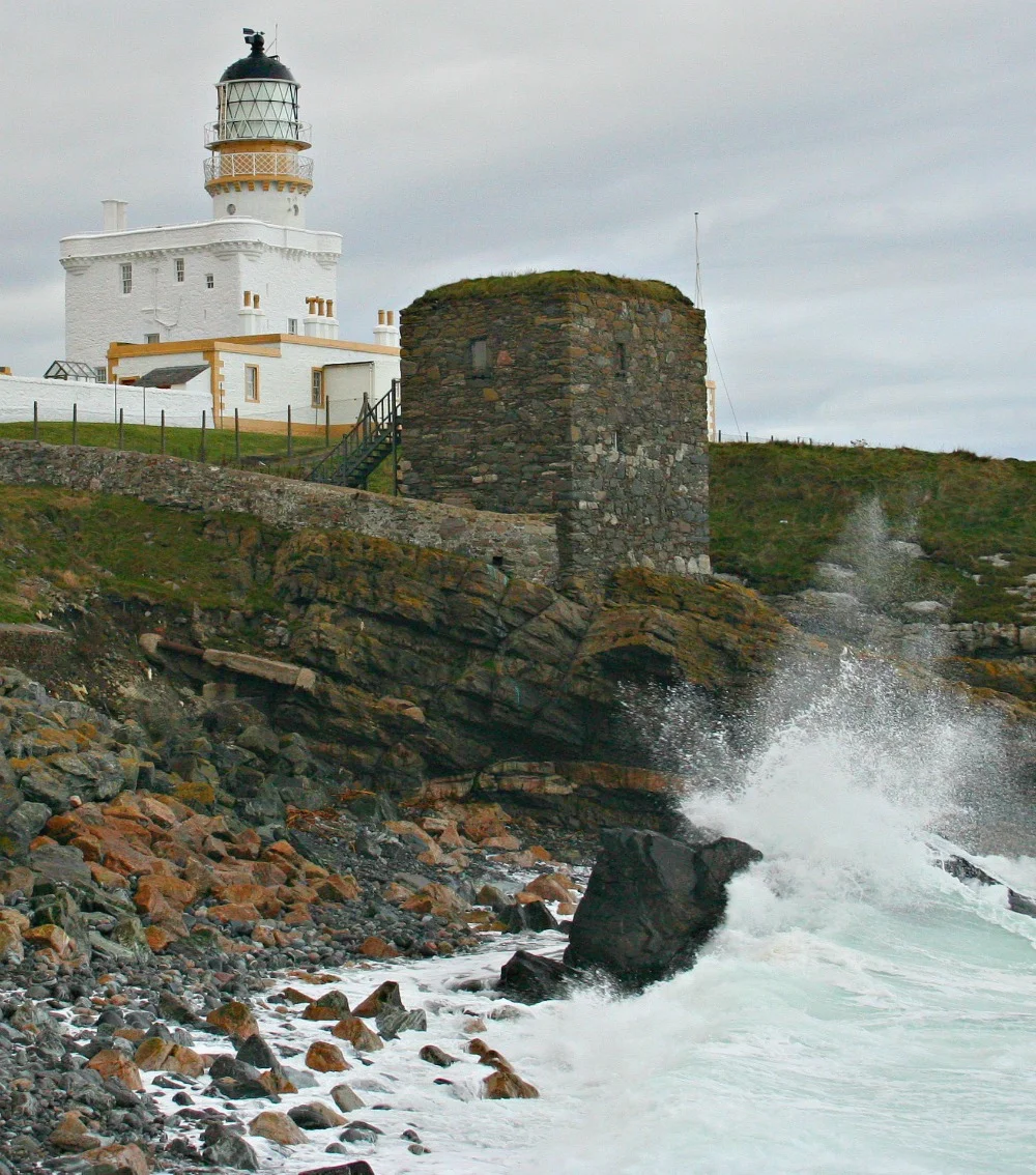 Kinnaird Head Lighthouse in Fraserburgh, now the Museum of Scottish Lighthouses.
