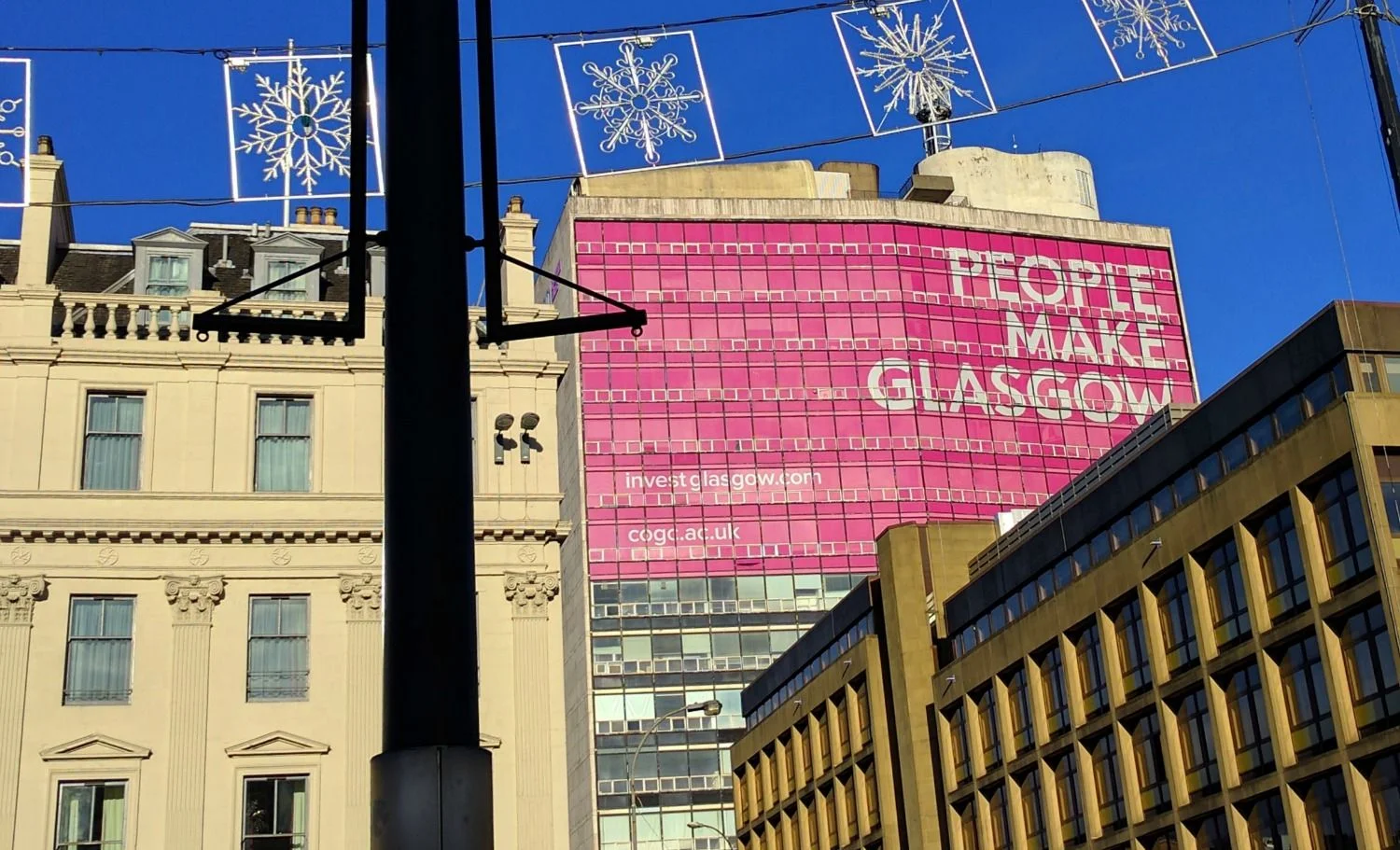 Right, got it. People Make Glasgow. OK.