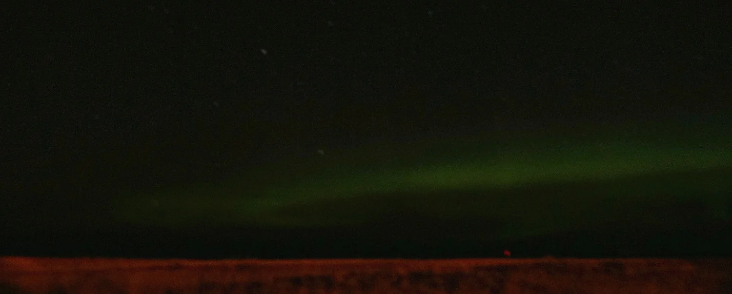 What the Northern Lights often look like. But see the next pic after I did some tinkering.