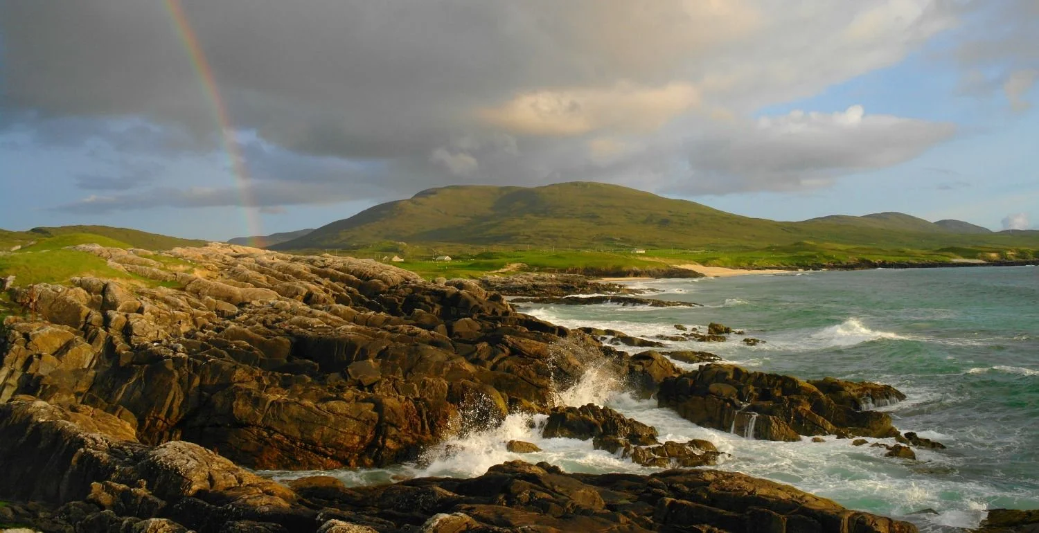 Near Borve, west coast, Isle of Harris. Fine beaches nearby.