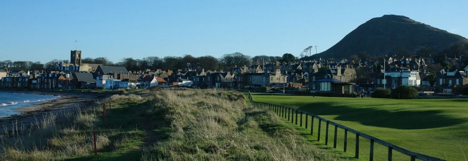 North Berwick, East Lothian, early December. Easy to reach from Edinburgh at any time of year.