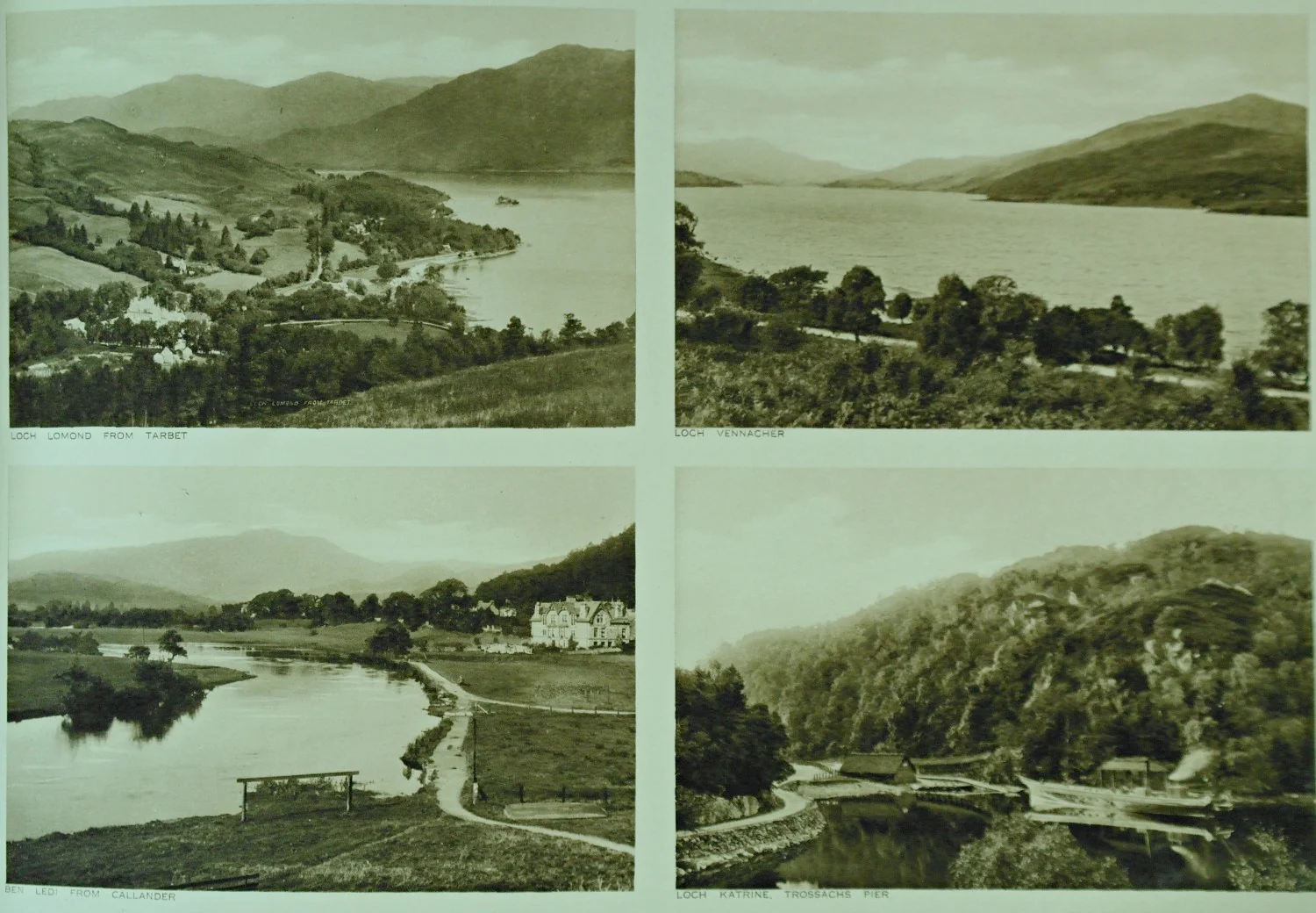Hundreds of guidebooks and printed materials about the Trossachs area were published over the years
