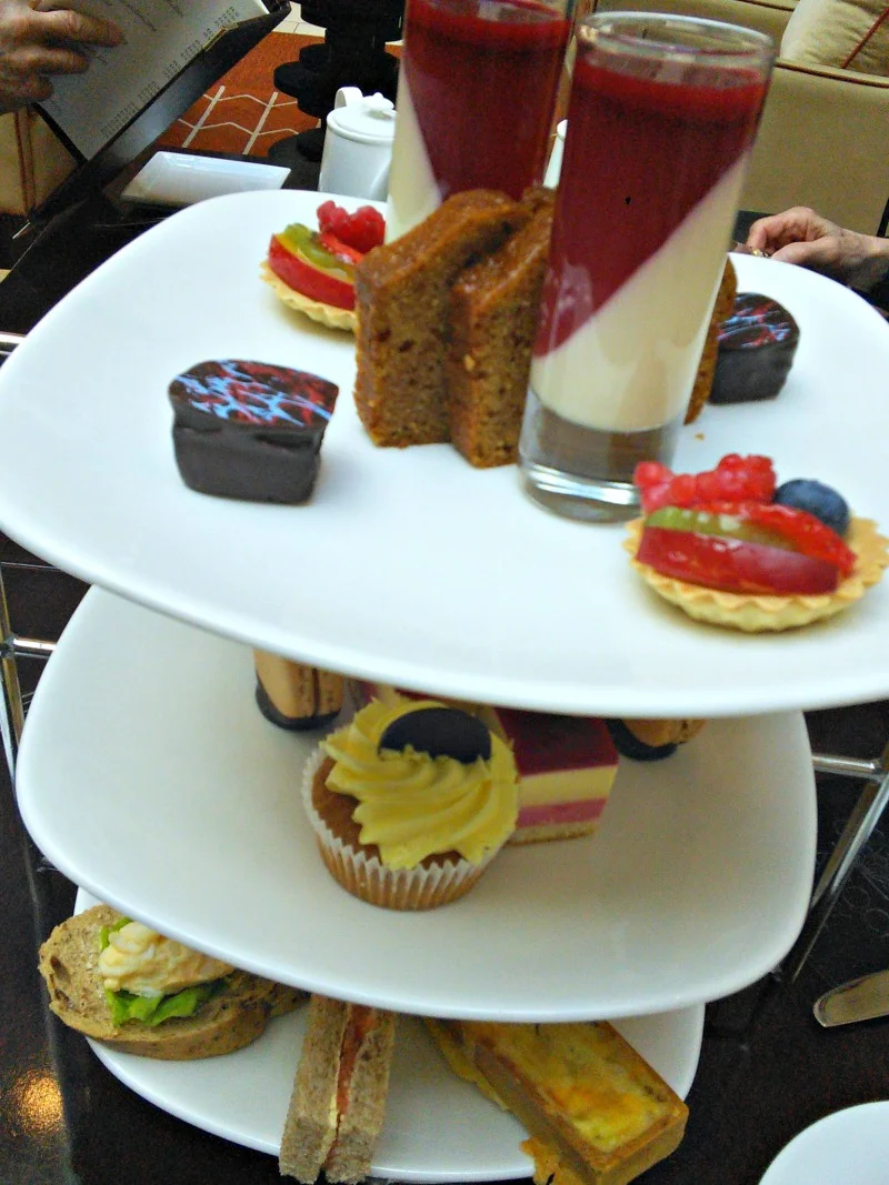 Afternoon tea at The Caledonian Hotel, Edinburgh.