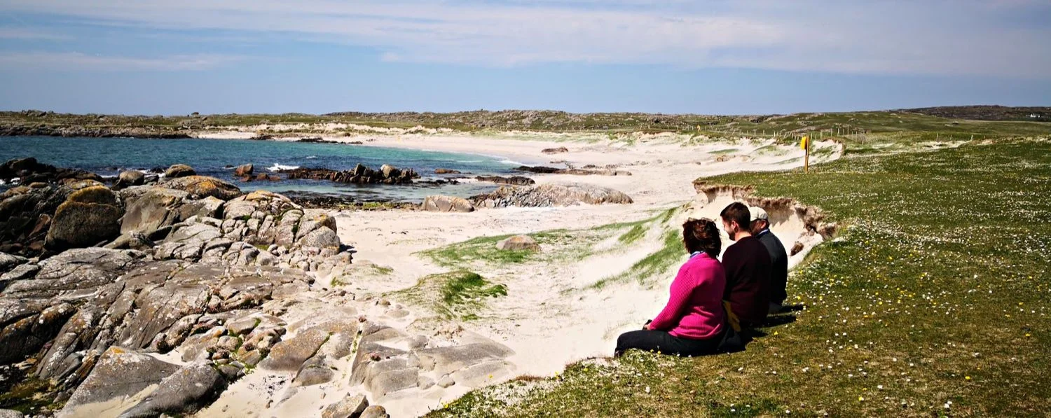 This is nice a beach as you’ll see anywhere. It’s in Connemara, Ireland.