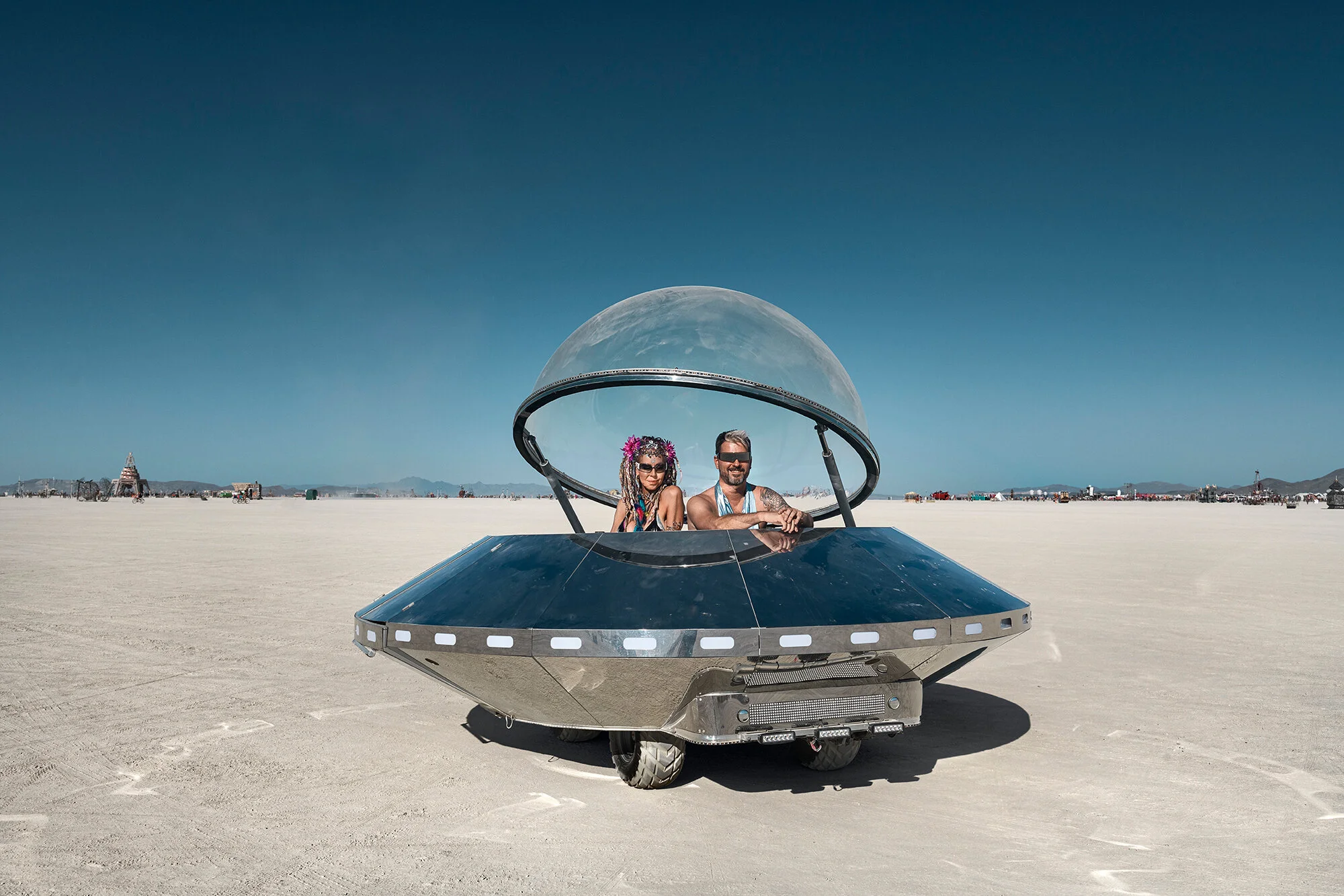 Ufo at Burning Man