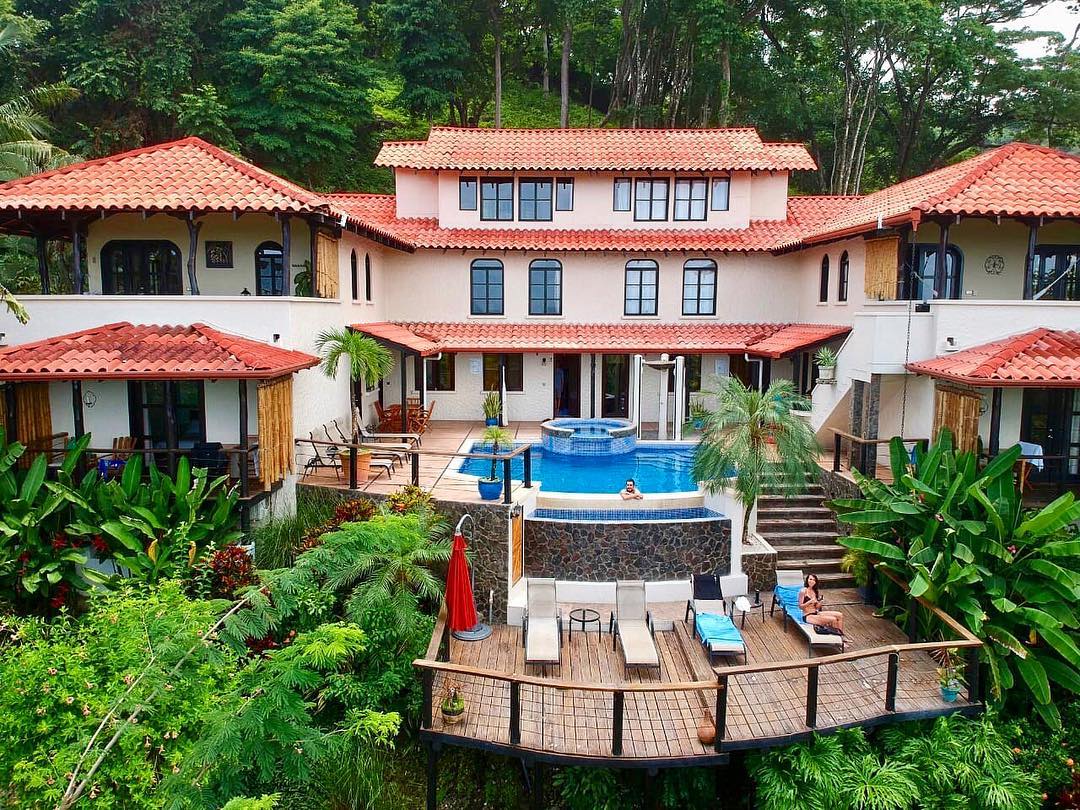 Casa Marbella, Santa Teresa Costa Rica….photo by @costarica_fromabove
