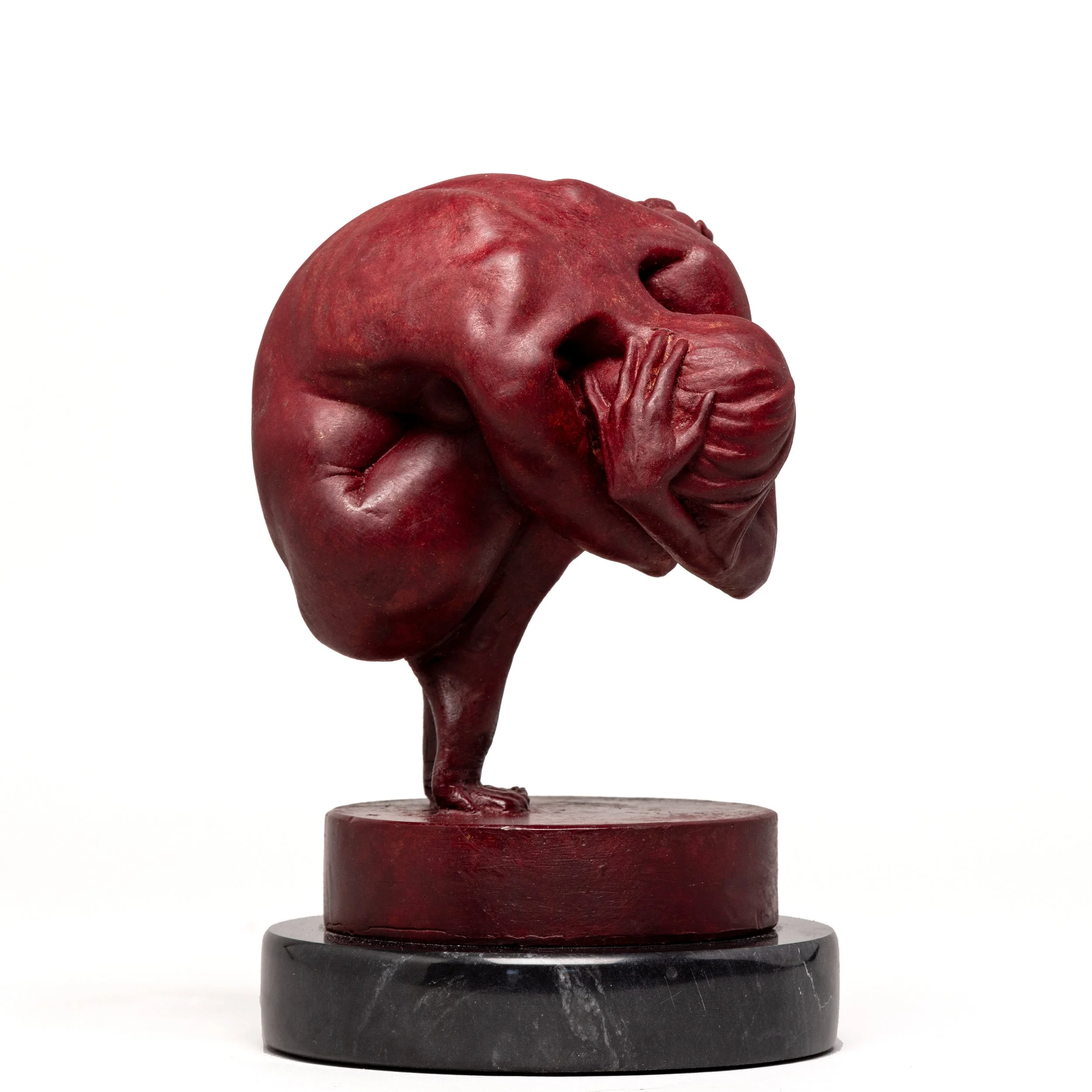 "Petite Awaken Series"

 

 Bronze w/ Red Patina   8"  Limited Edition  