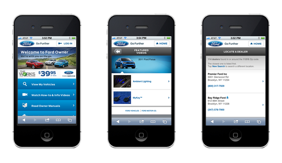 Ford Owner Mobile Experience