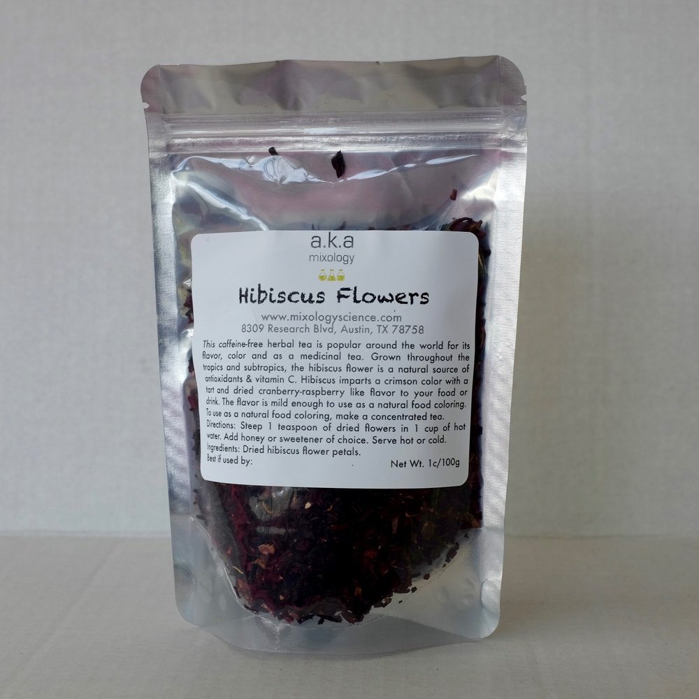 Dried Hibiscus Flowers — a.k.a mixology