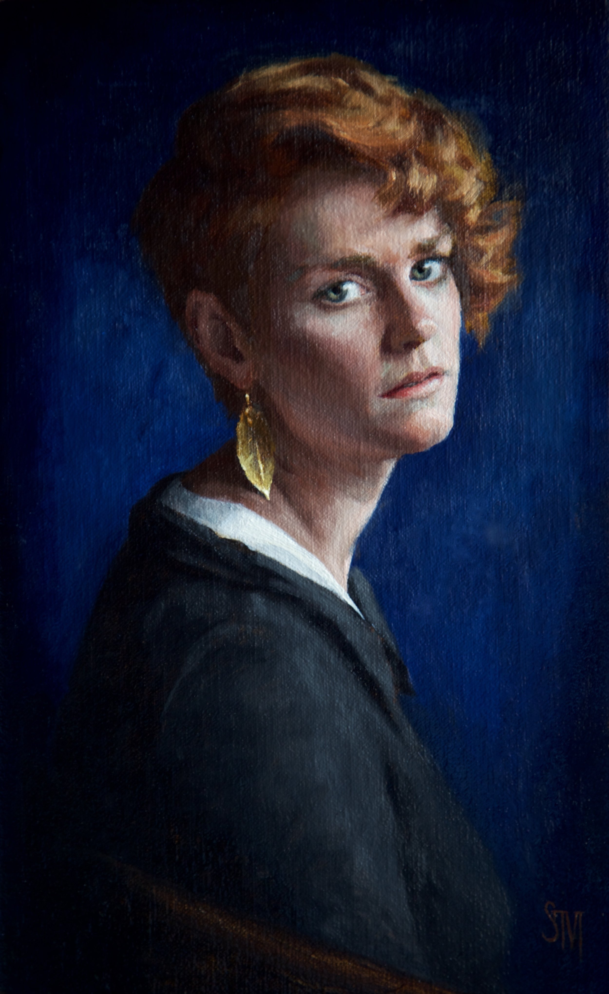 'Kara in Blue', 2016 (c) Sarah-Margaret Gibson