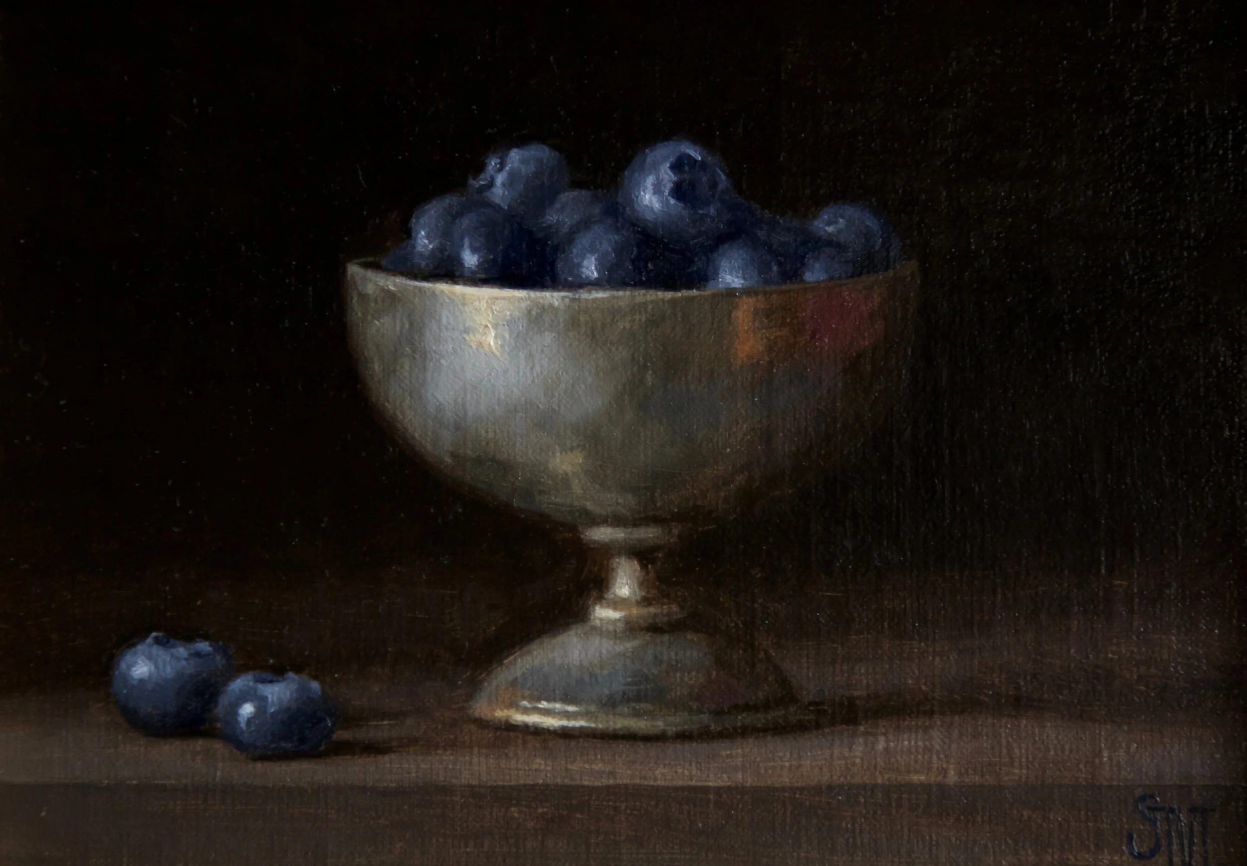 'Blueberries and Silver'