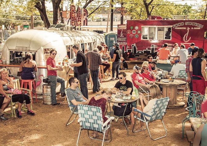 Truck Yard: a food truck and live music heaven, Dallas, TX