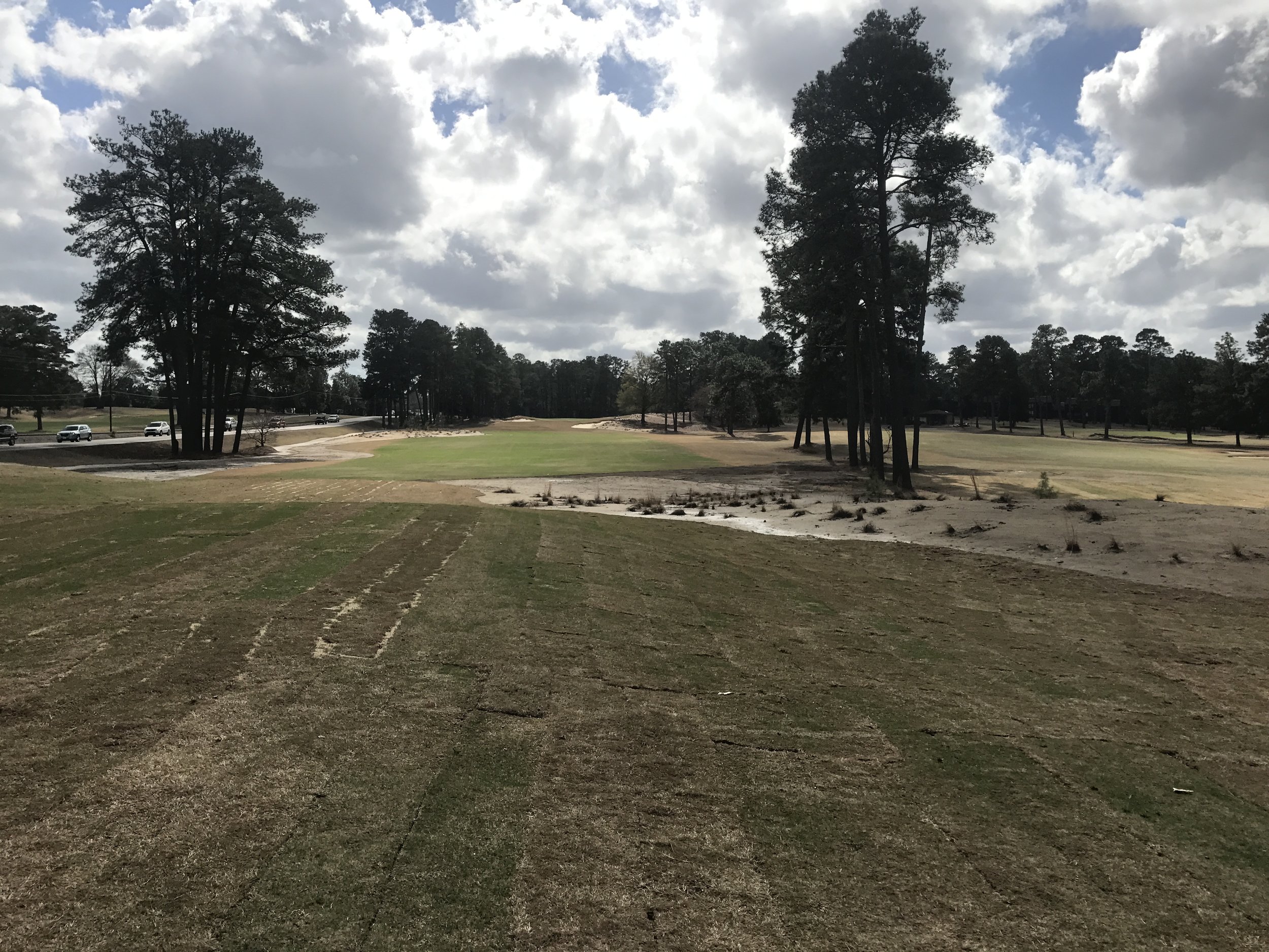  restored 1st hole on course 5 