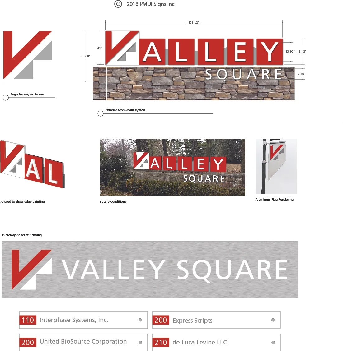 Valley Square - Wayfinding System