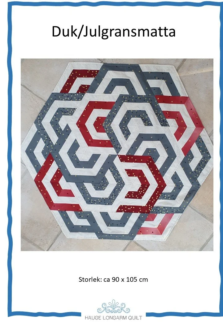 Hexagoner Duk Julgransmatta FRAMSIDA.JPG