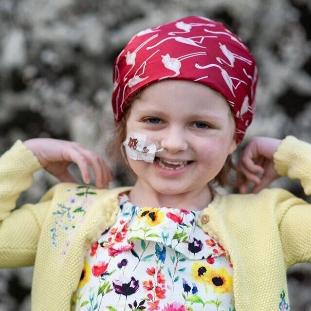 Tracey was inspired by Siobhan, who was diagnosed with neuroblastoma aged two.