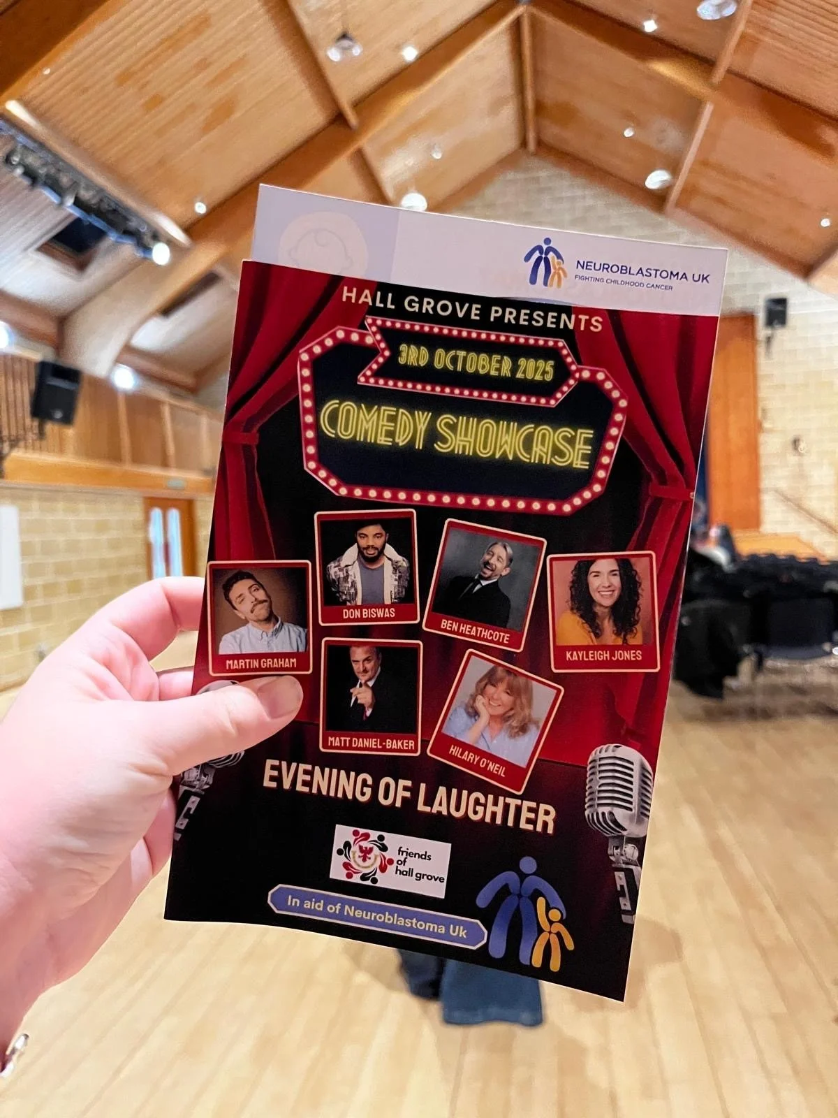 Hall Grove School Turns Comedy into Hope