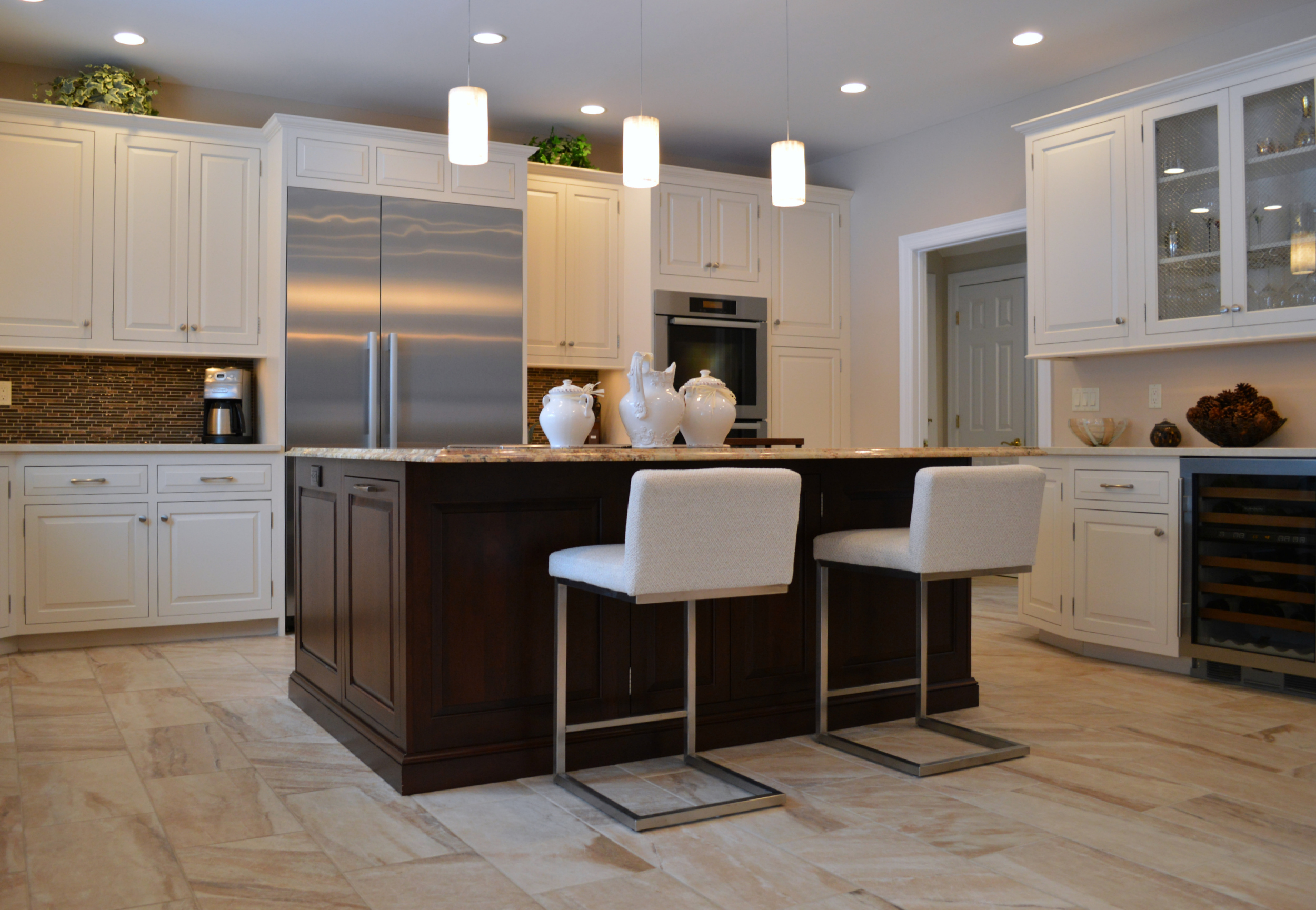 Classic Meets Modern Modern Custom Cabinets Ackley Cabinet Llc