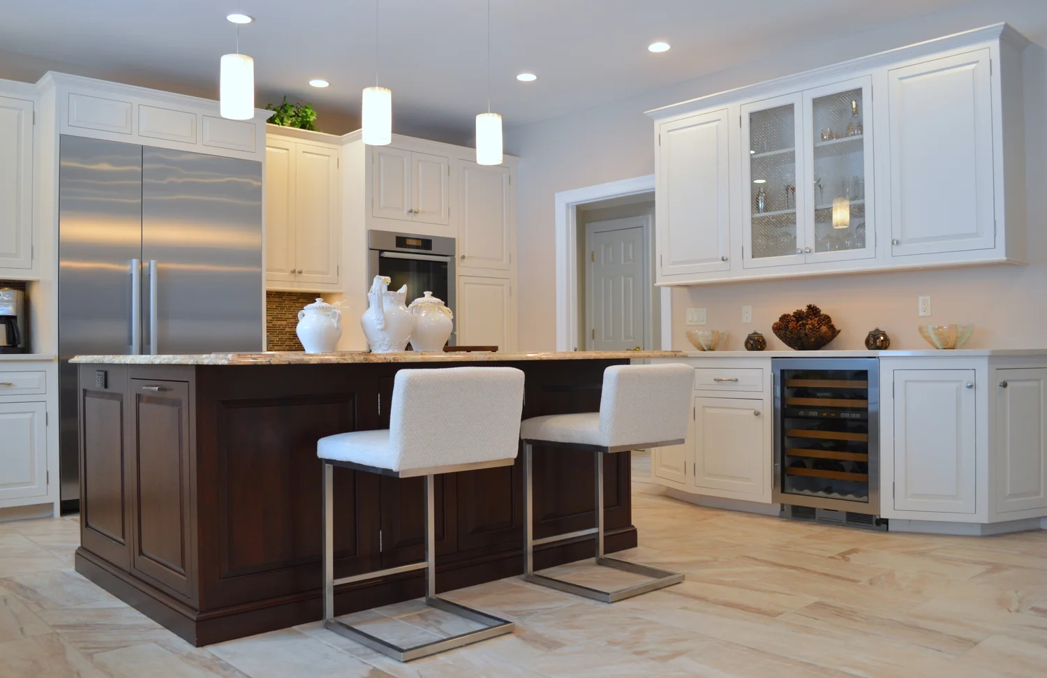 Classic Meets Modern Modern Custom Cabinets Ackley Cabinet Llc
