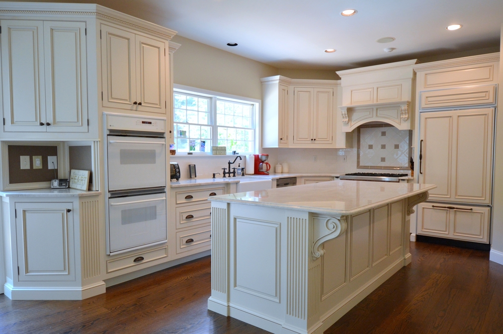 Kitchen Remodeling Tuscan Custom, How To Antique Cabinets With Glaze