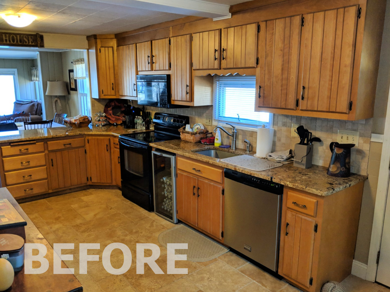 Before After Custom Kitchen Cabinet Photos Ackley Cabinet Llc