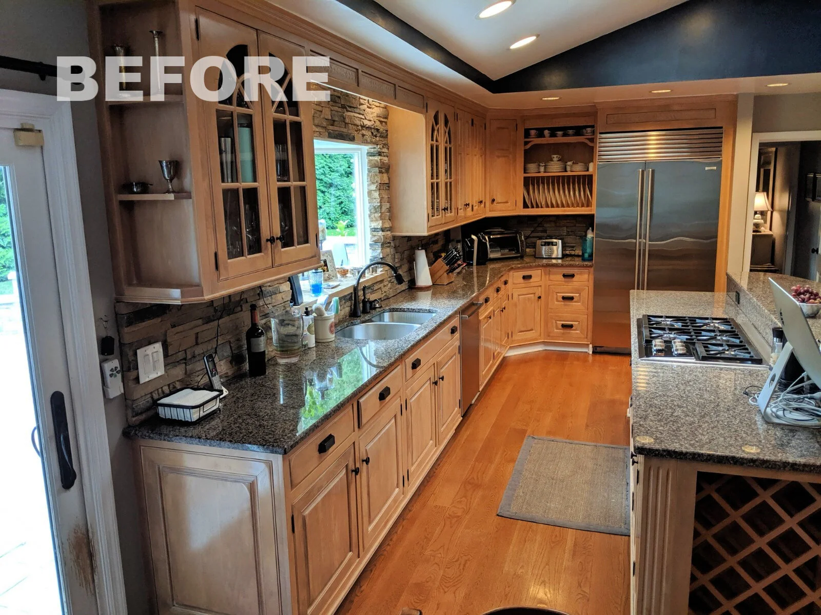 Before After Custom Kitchen Cabinet Photos Ackley Cabinet Llc