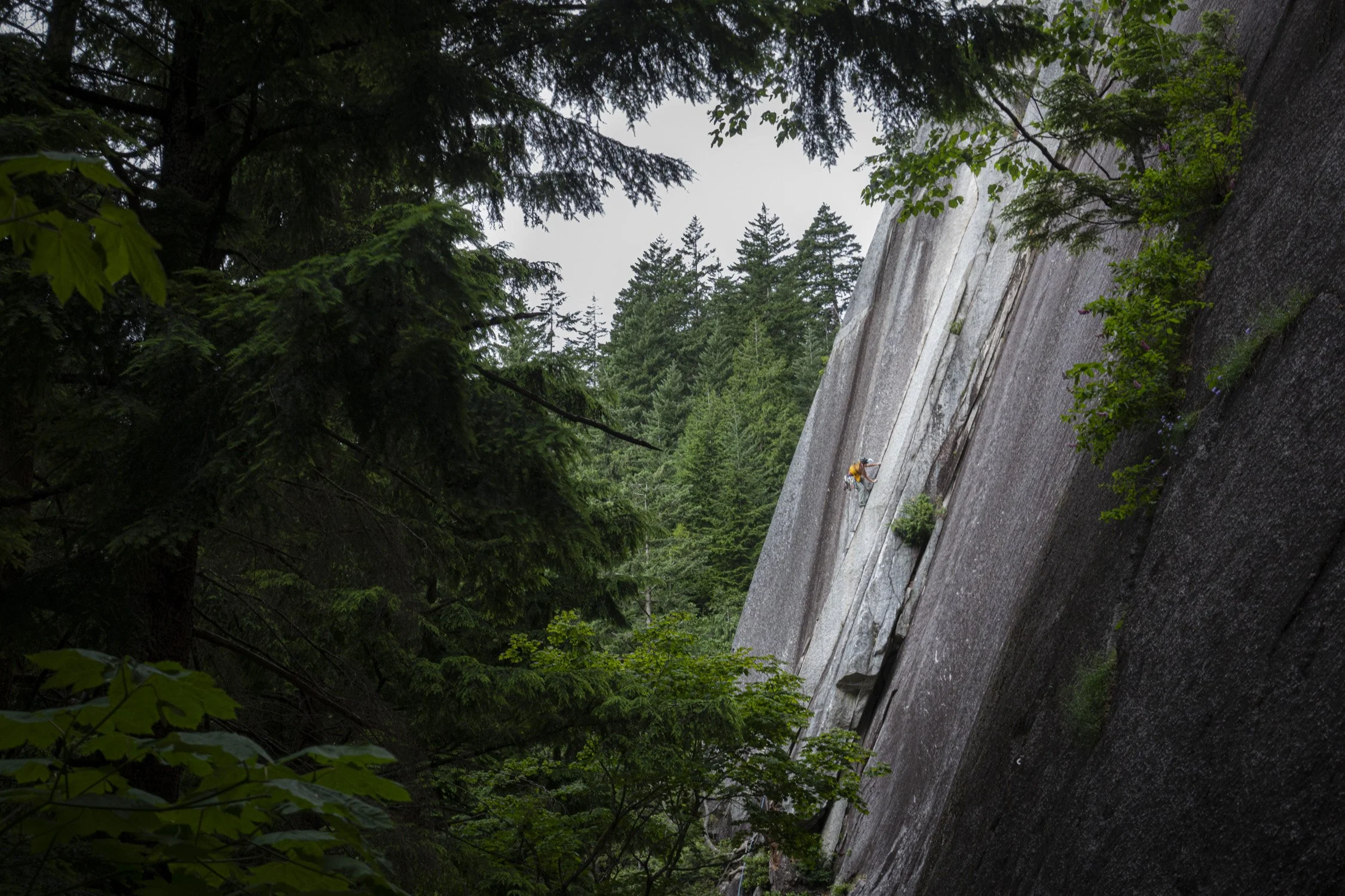 angel strings squamish climbing