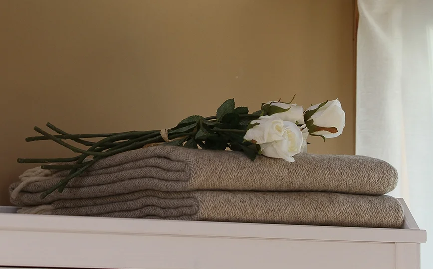 Detalhe da decoração na Quinta M