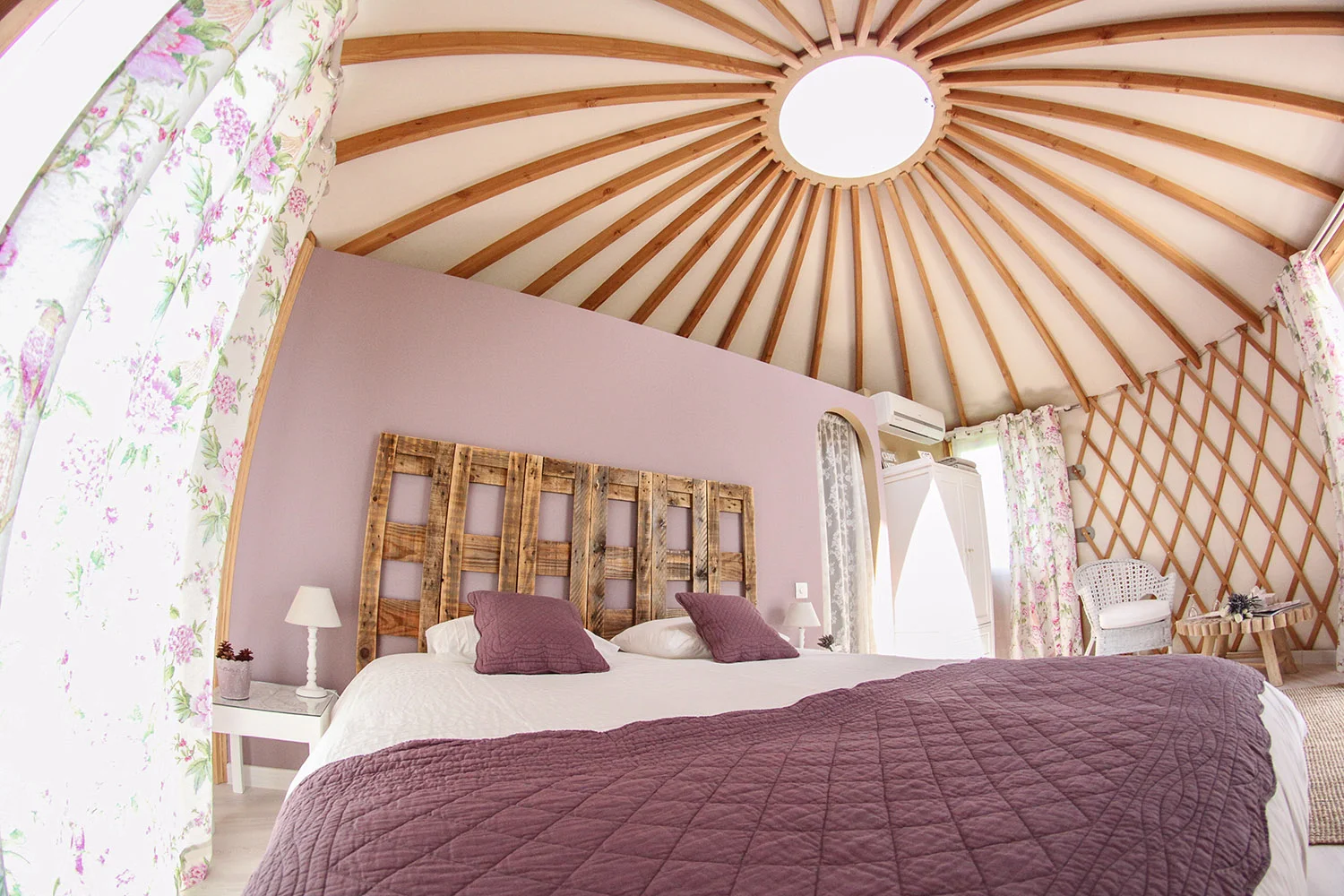 Interior de Yurt