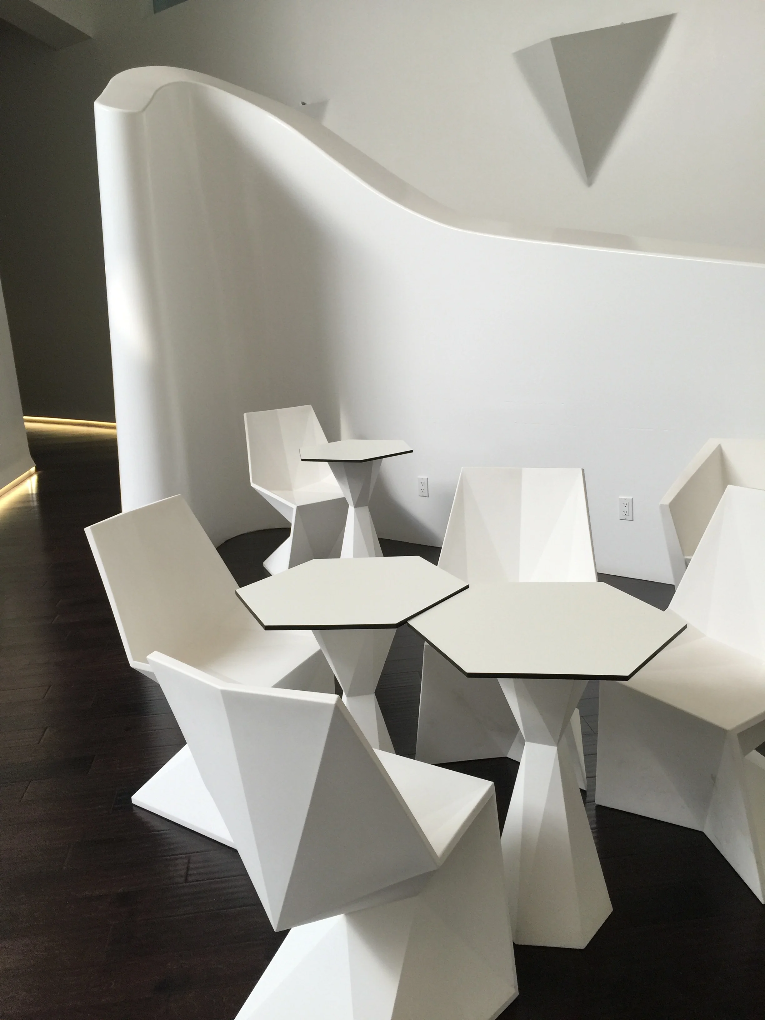 center dining hall tables and chairs