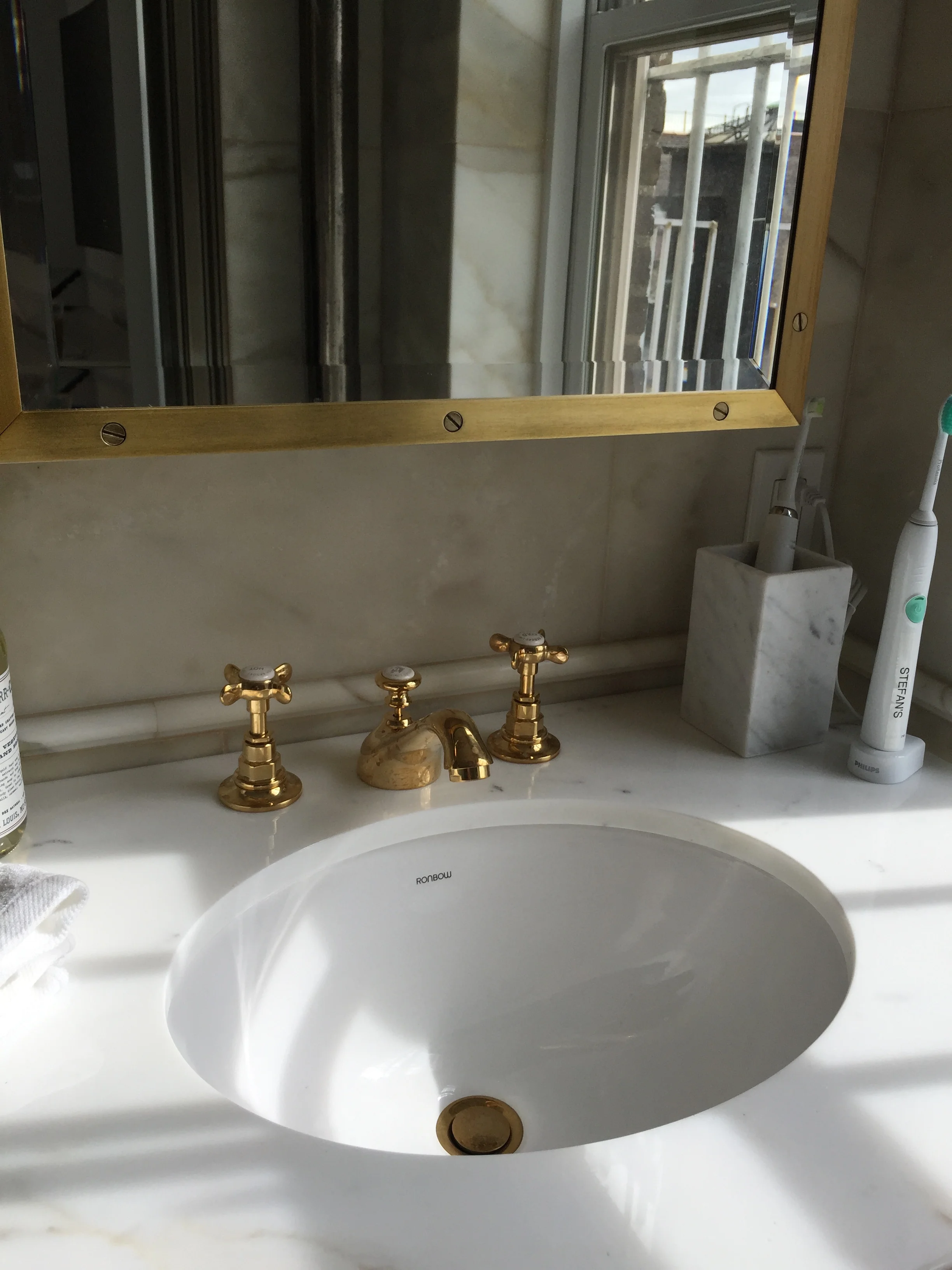 Lefroy Brooks faucet detail