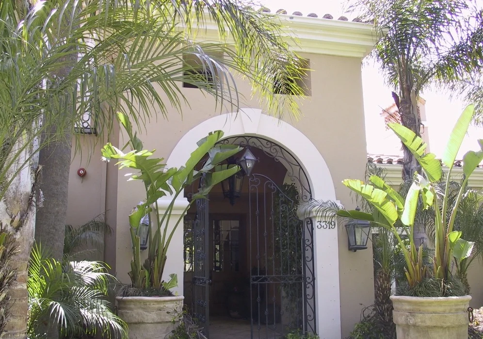 Entry portico