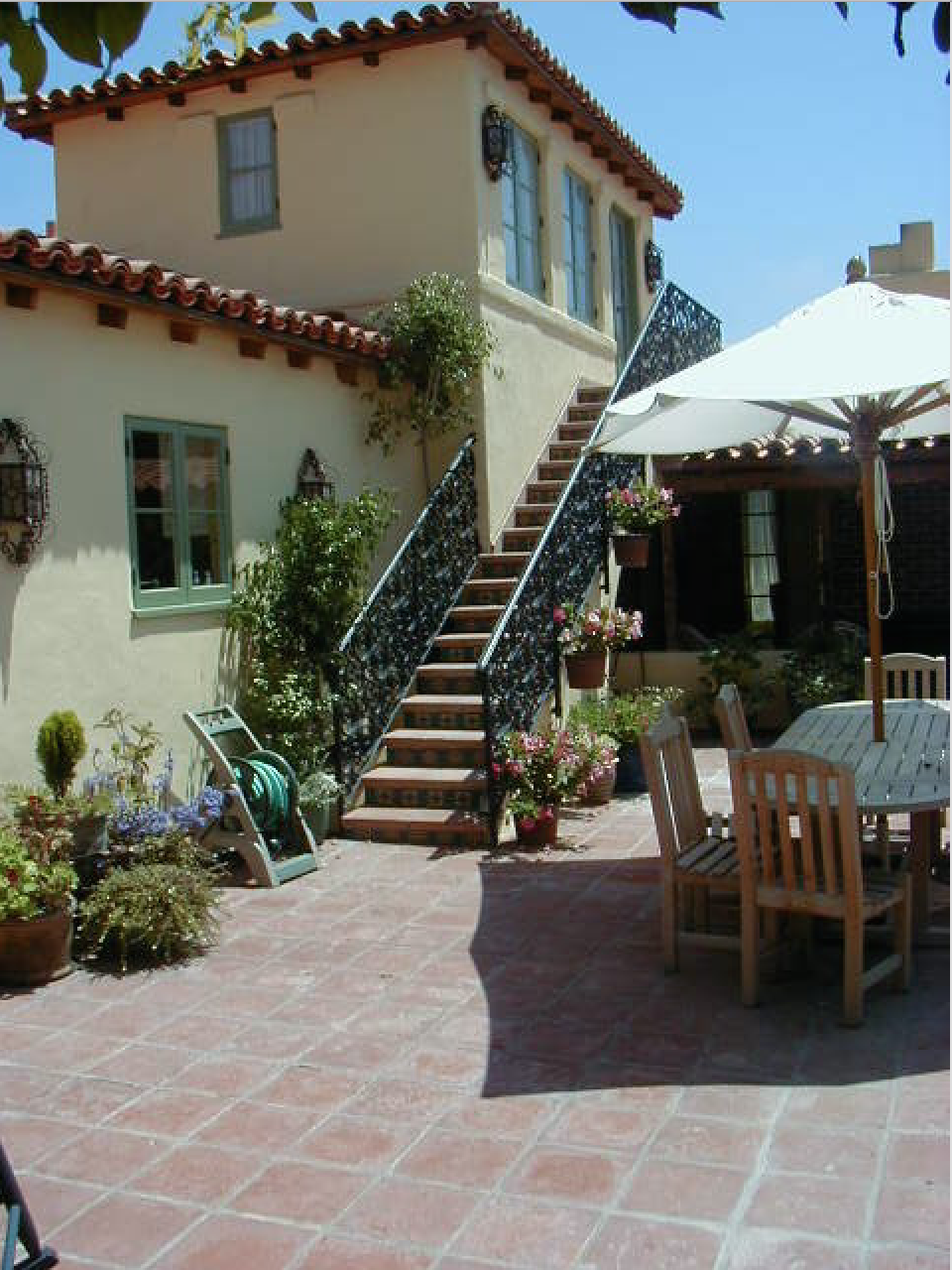 center courtyard