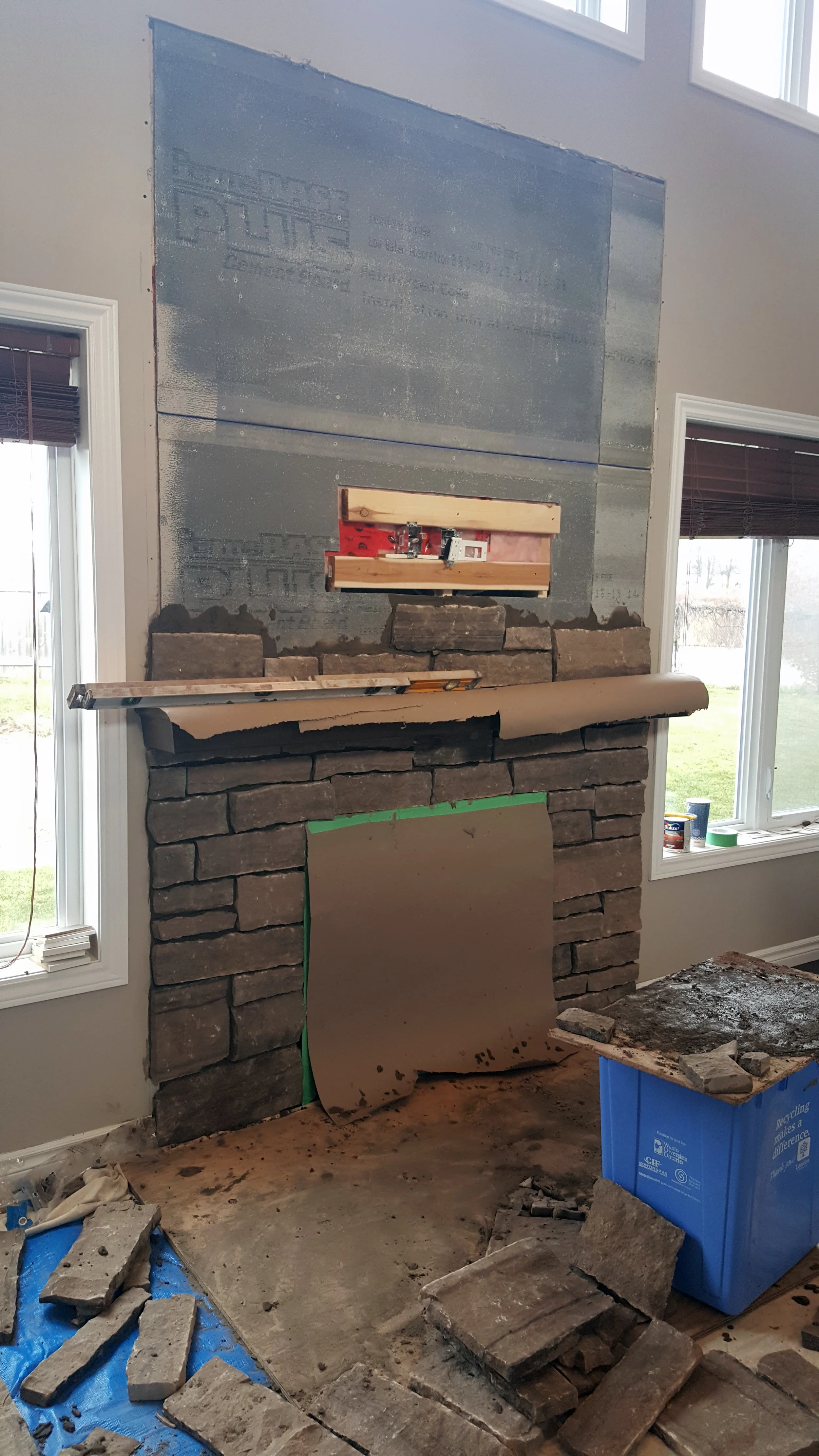 Fireplace in Production