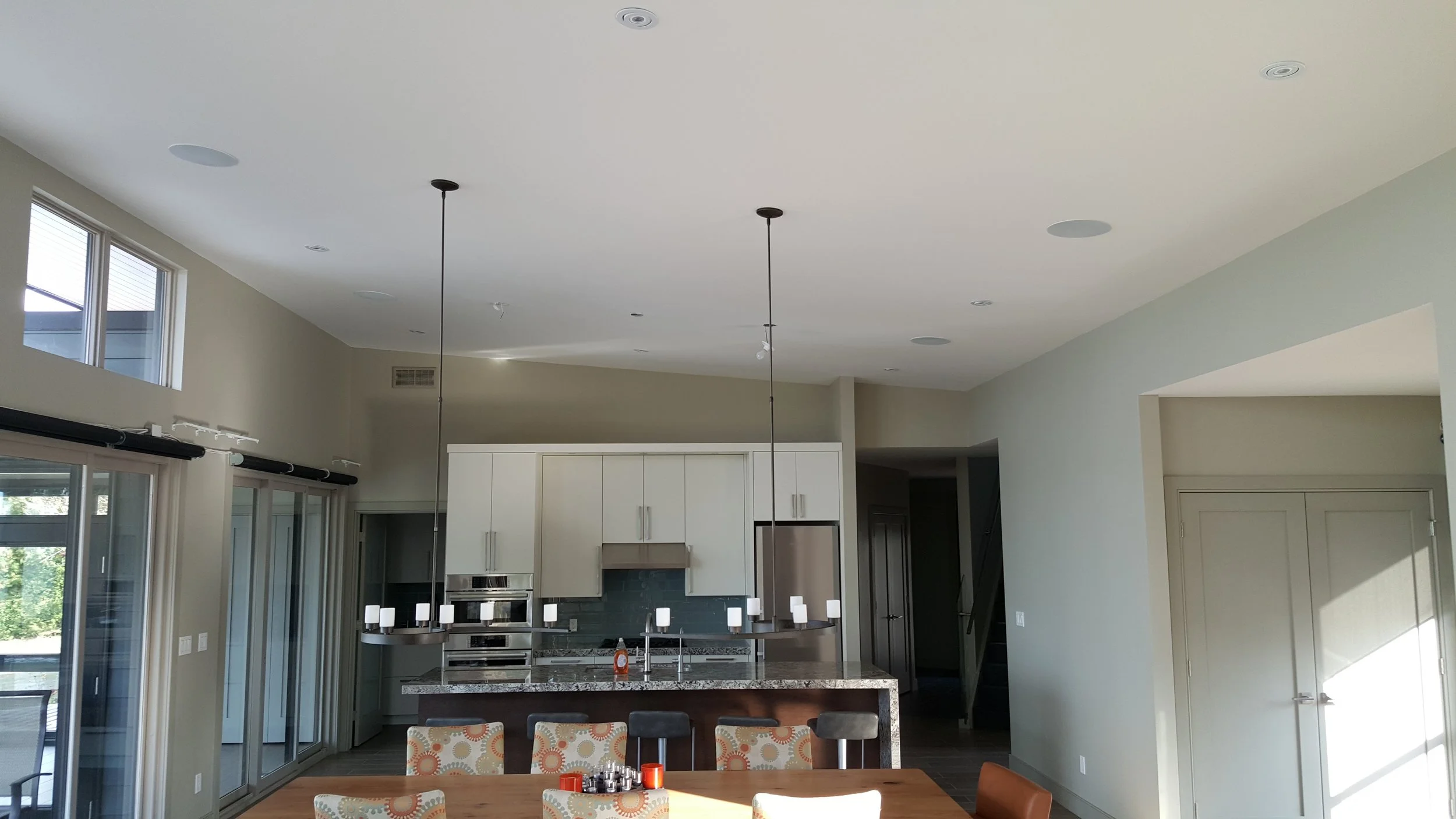 Open concept kitchen