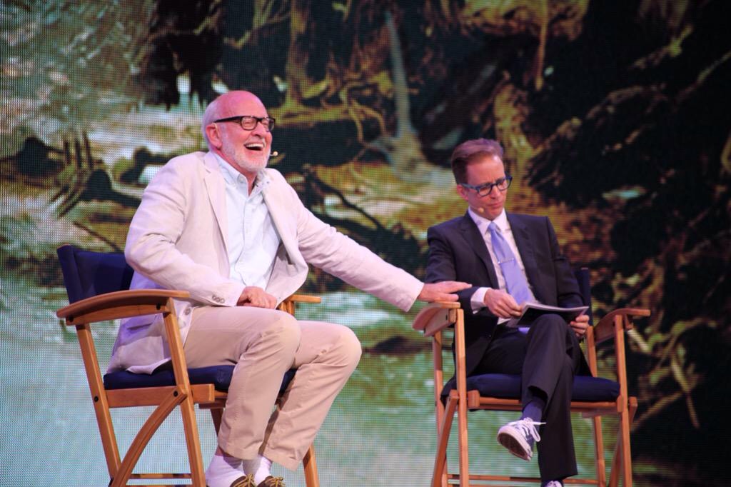 JAT and Frank Oz Disney's Star Wars Weekends 2015.