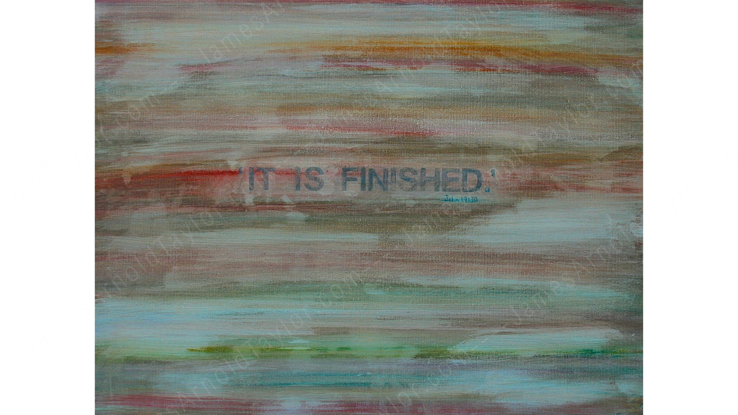 "Truth" (acrylic paint on canvas 18" x 24") By James Arnold Taylor 2013