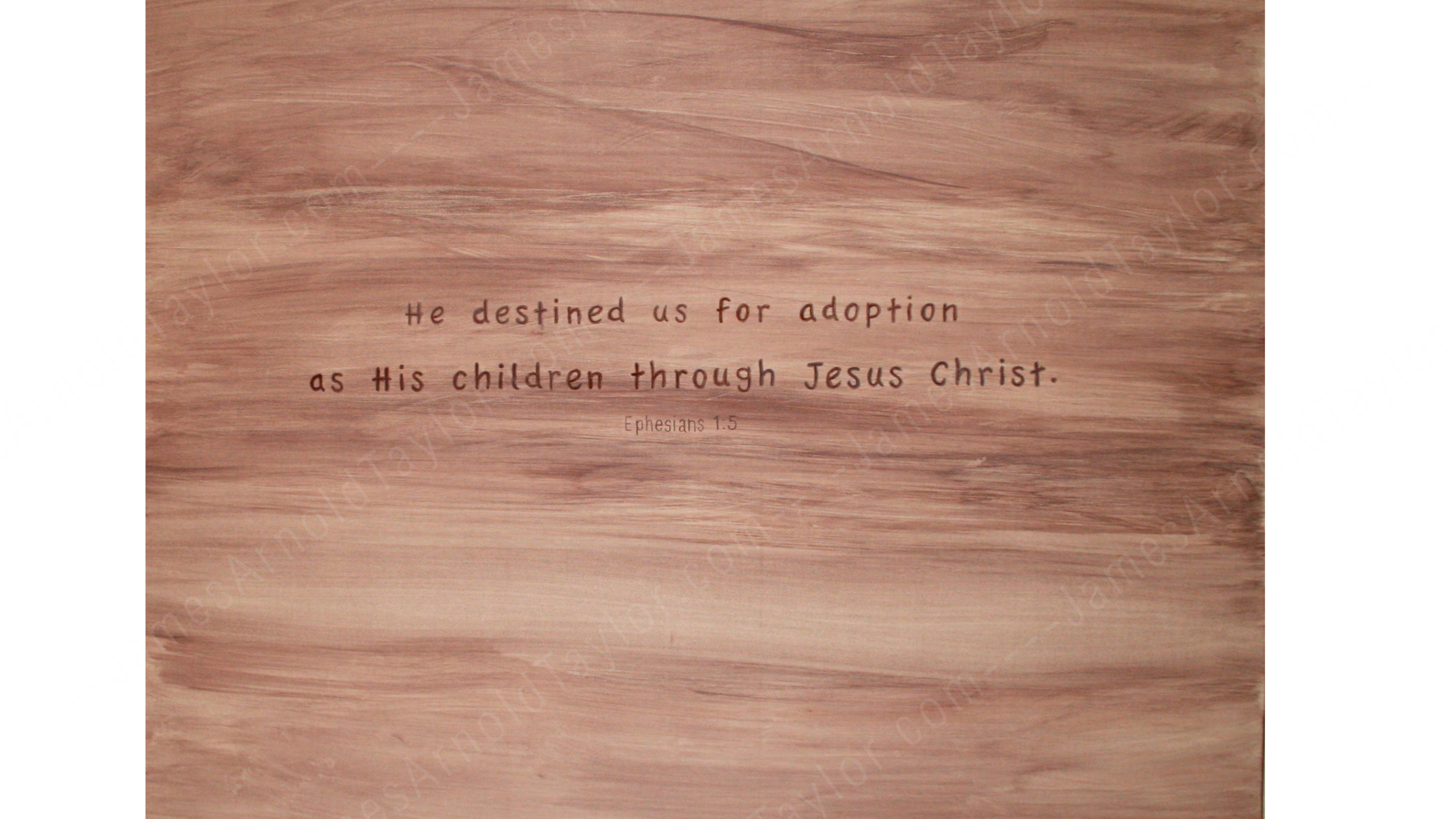"His" (clay paint on canvas 2' x 4') By James Arnold Taylor 2010