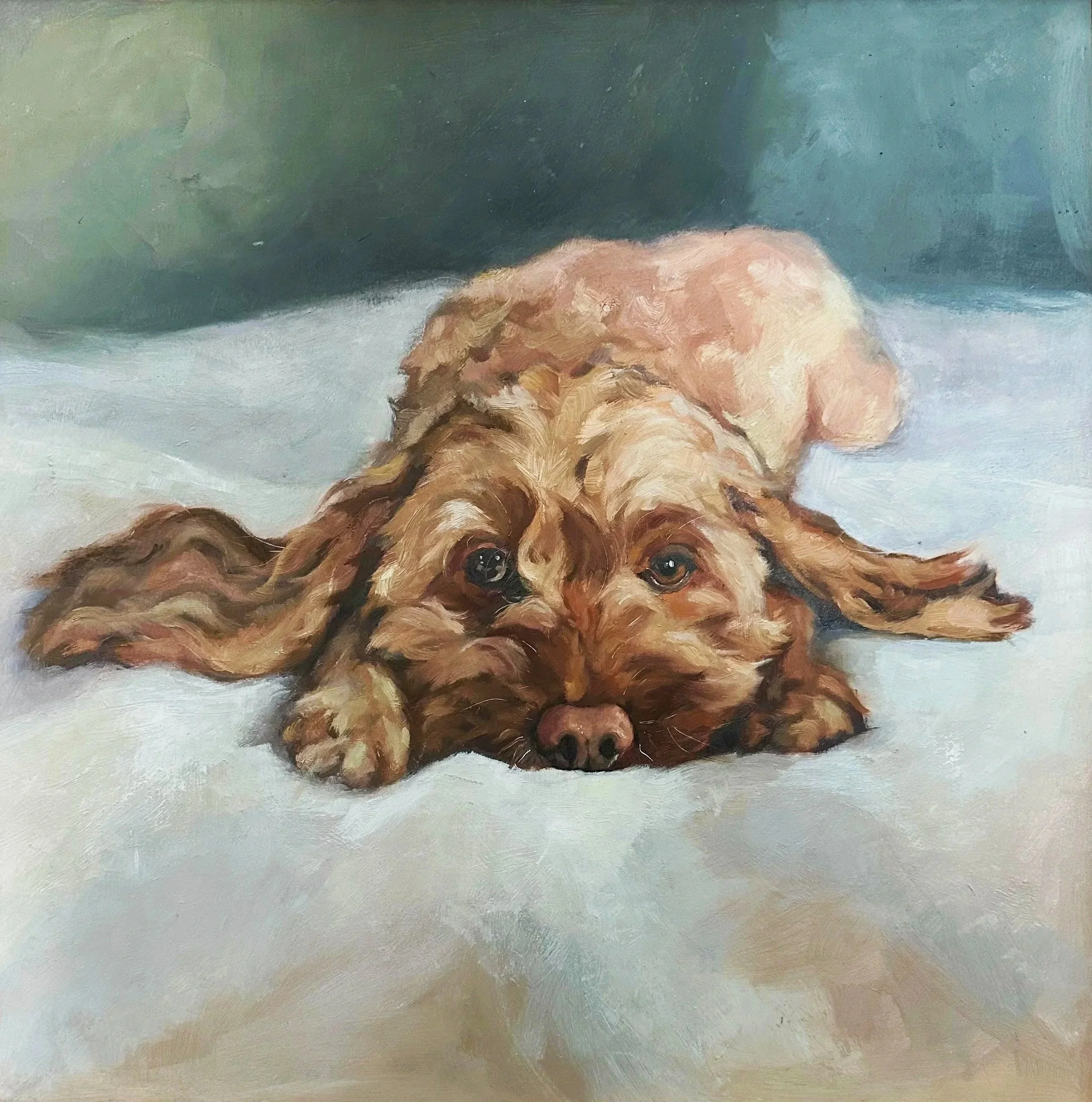 Commisioned Portrait | 18” x 18” | oil on panel | SOLD