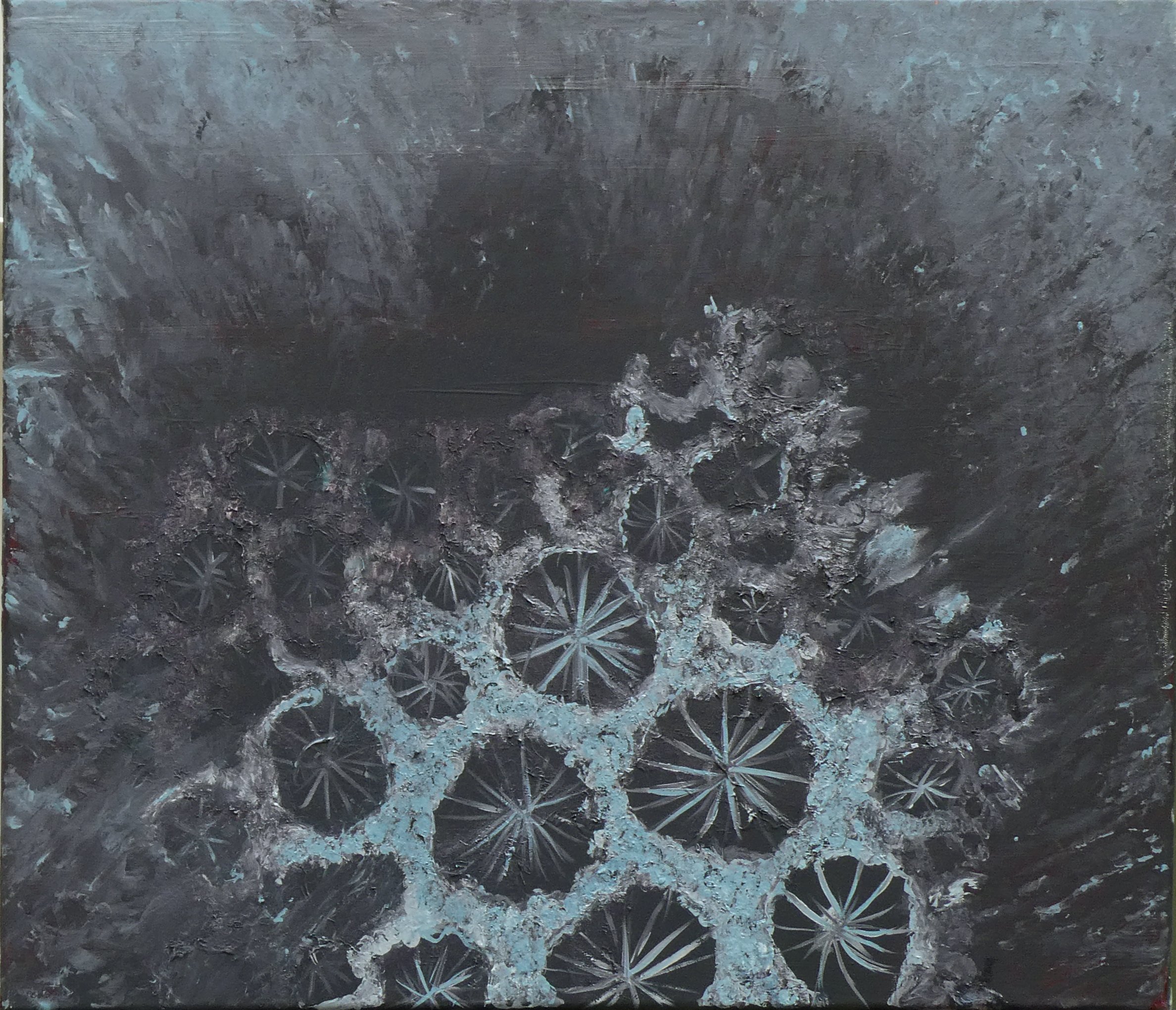 Great Barrier Reef III, oil on canvas, 60 x 70 cm