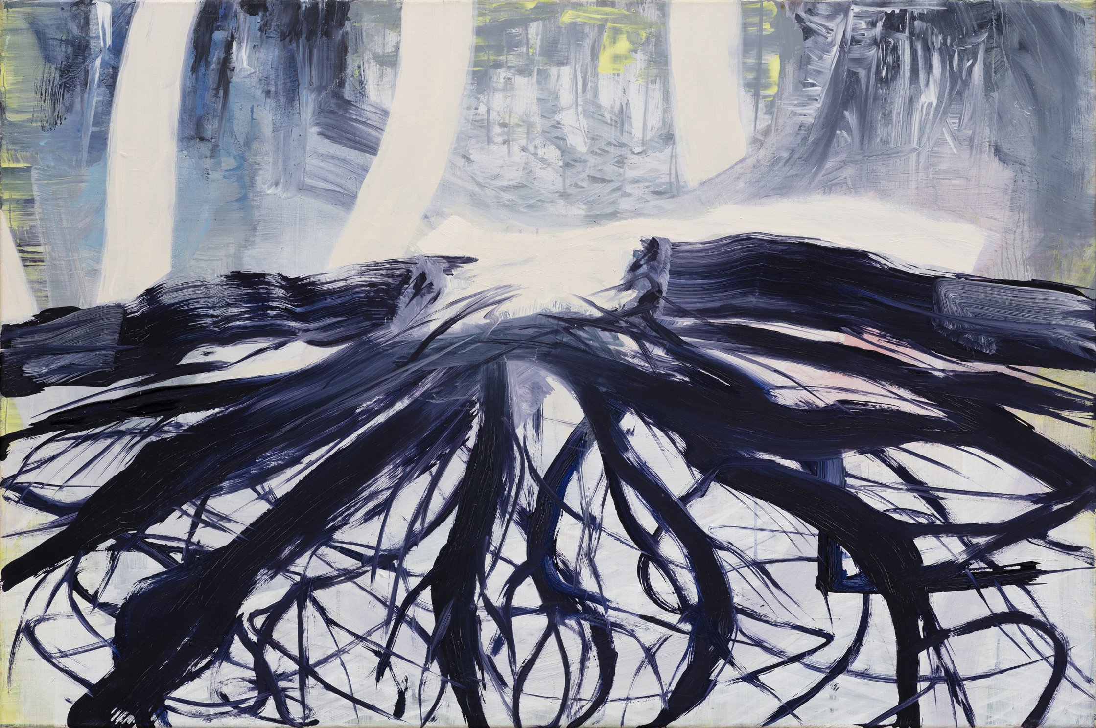 Kraft der Natur lV, 2020, oil on canvas, 80 x 120 cm