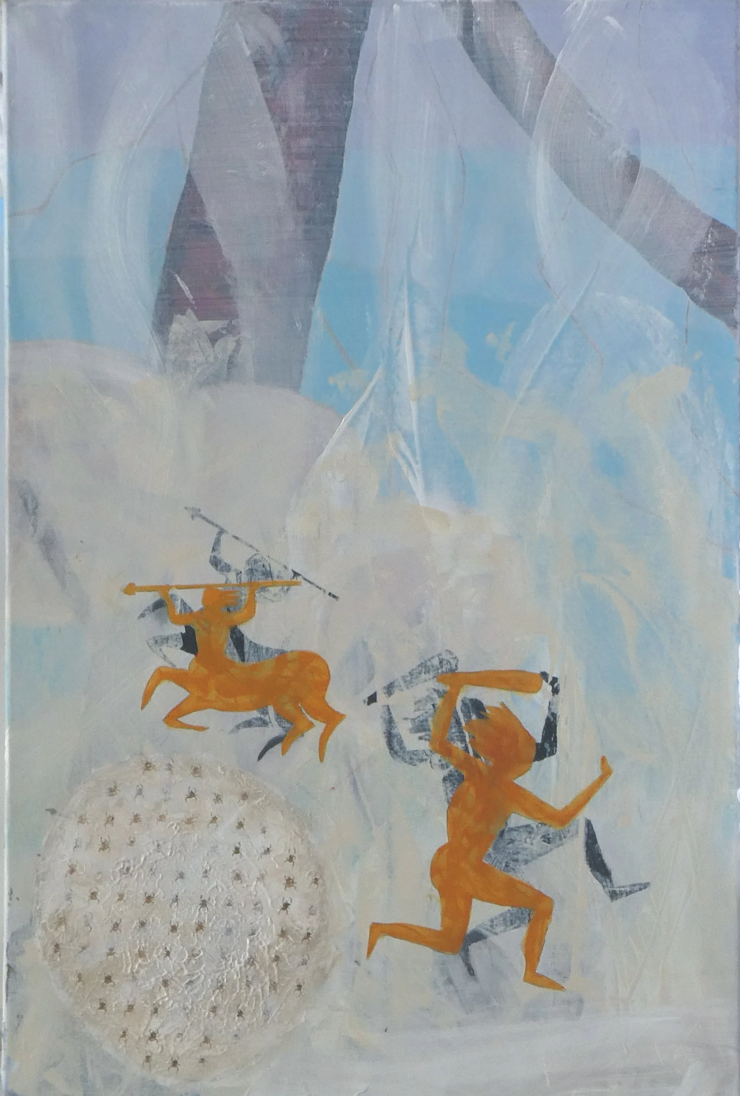 Bastor, Acryl auf Leinwand,   ​​120 x 80 cm